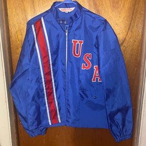 Vintage USA & Graphic 1980’s   Truck Electric Men's Nylon Jacket